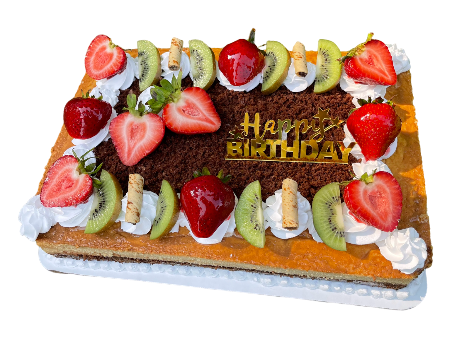 Choco flan cake